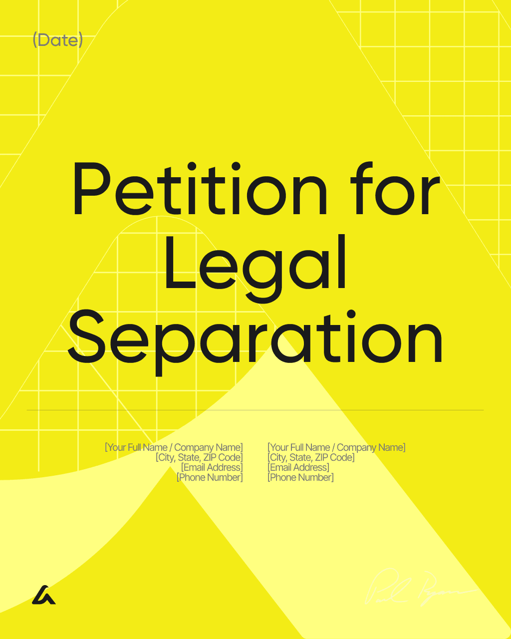Petition for Legal Separation