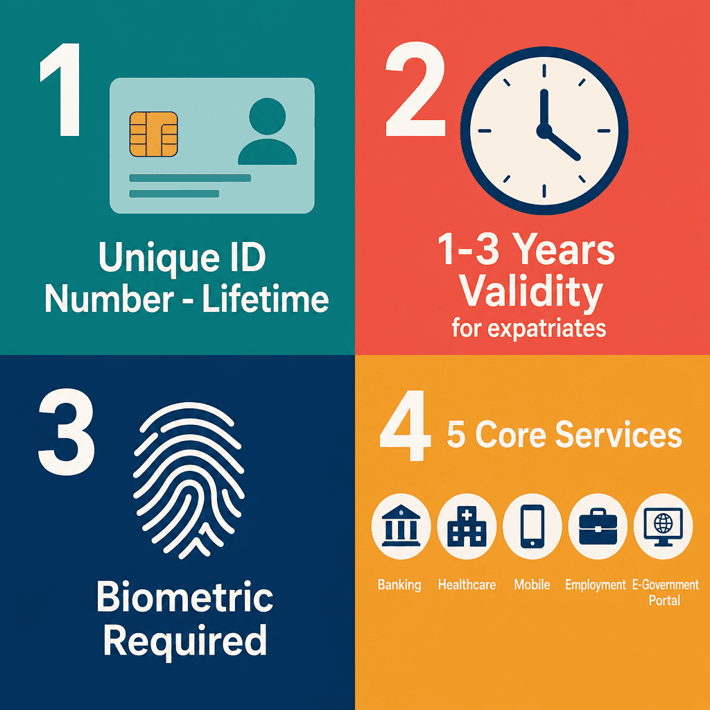 Infographic: Guide to Emirates ID Card 2026: Application, Renewal and Updates