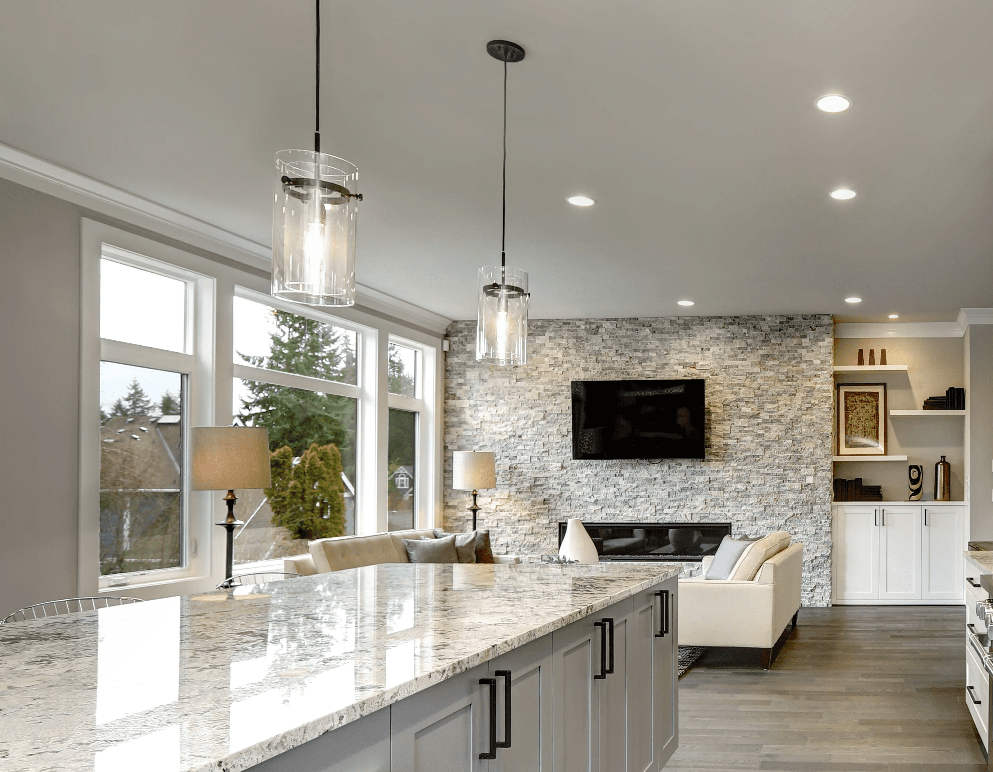 interior design kitchen lighting 