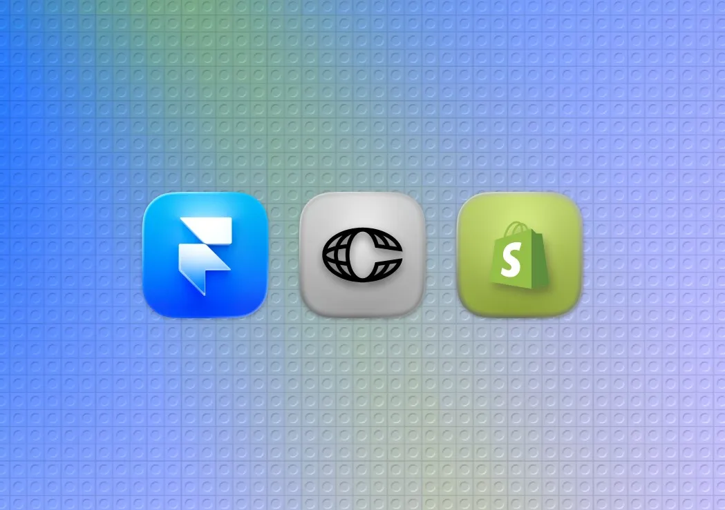 Three app icons on a gradient blue-green background.