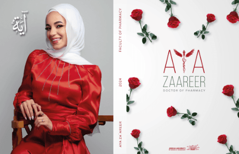 a graduation book full of red roses on white background , aya , made by kkdesign.io