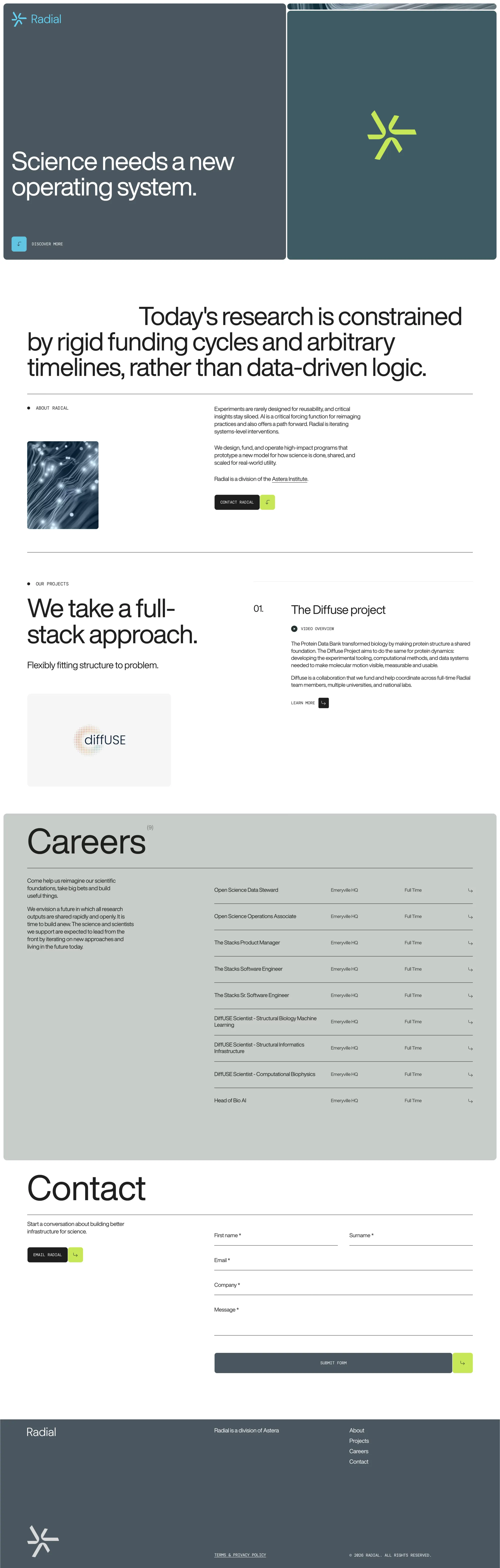 Client Challenge landing page screenshot showcasing Tech design