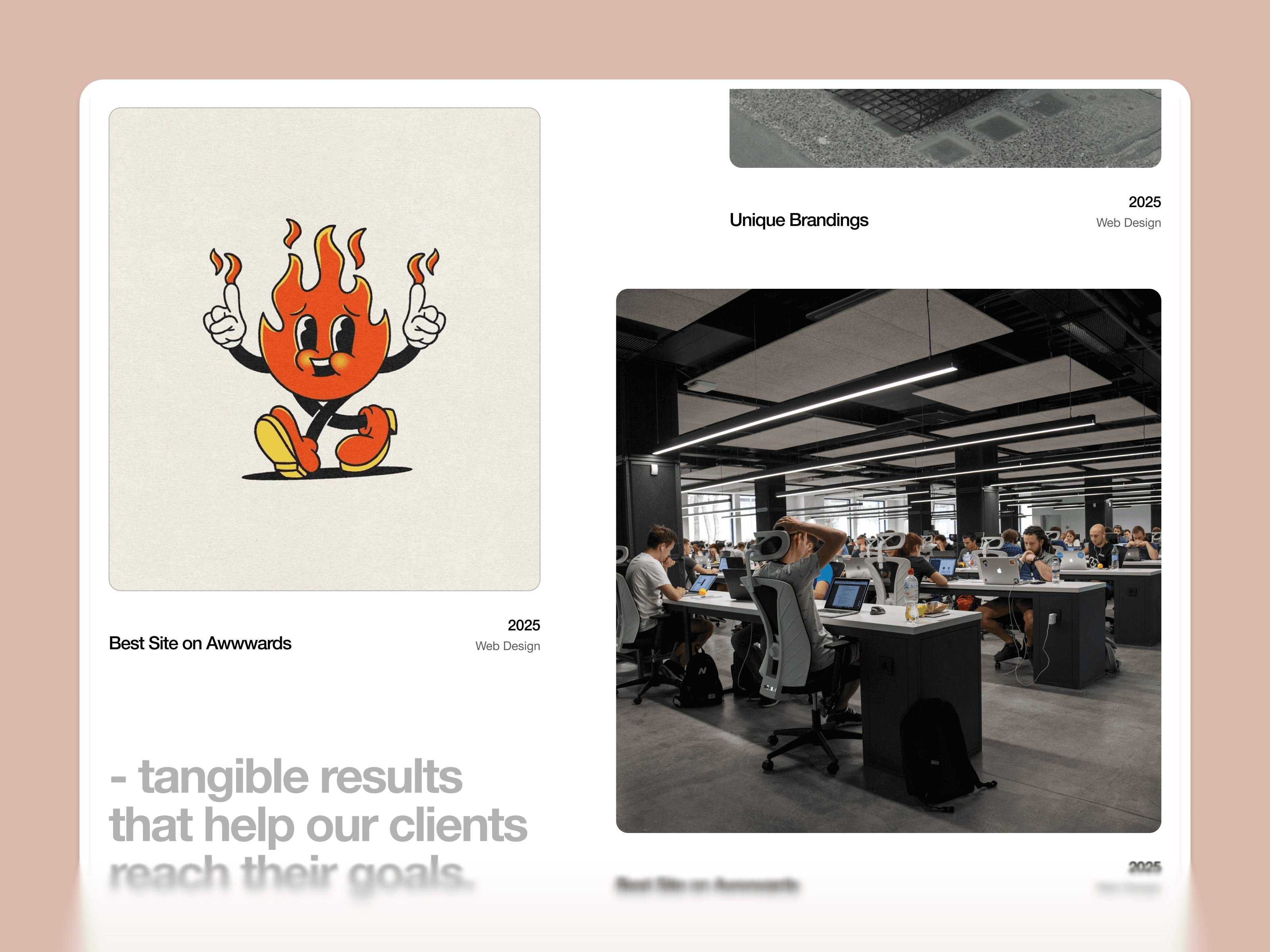 framer consulting template