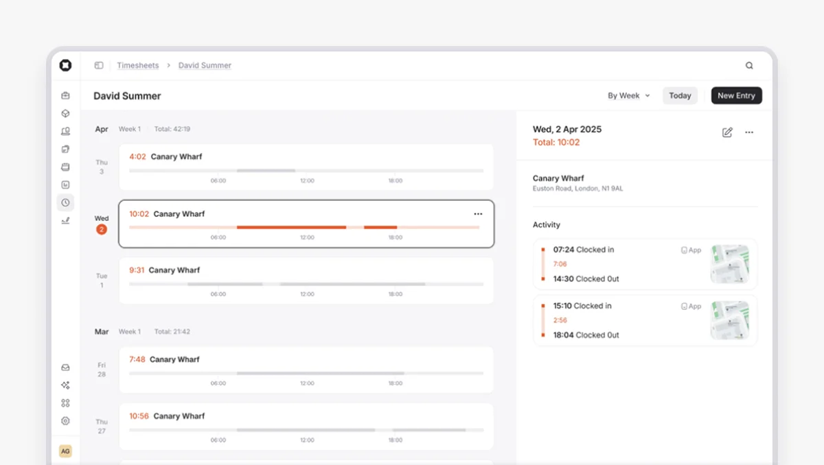 onetrace-timesheets