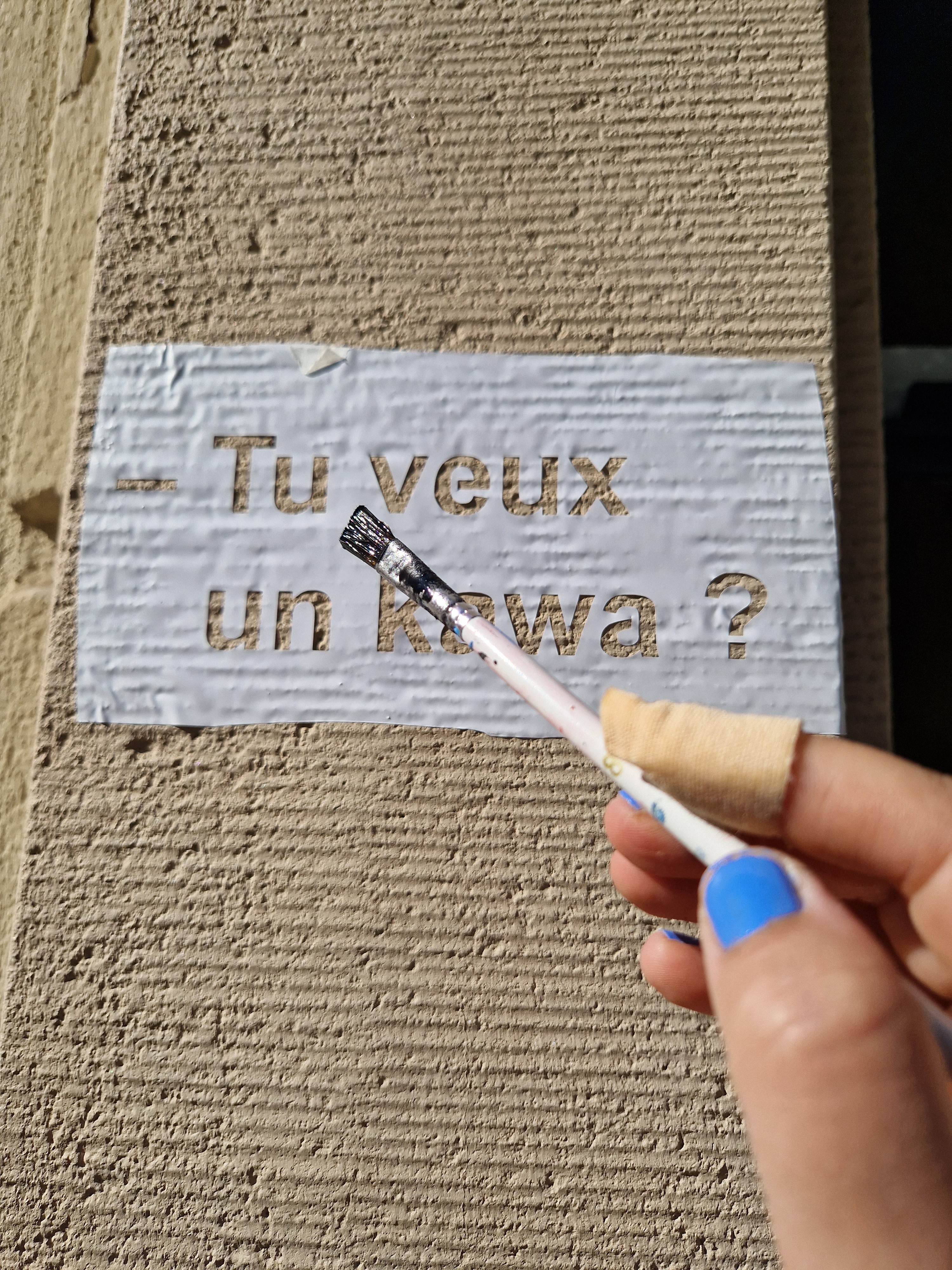 Room For Chat, Deana Kolencikova, Rue de l'Yser, Strasbourg, Francee, uncommissioned, 2025