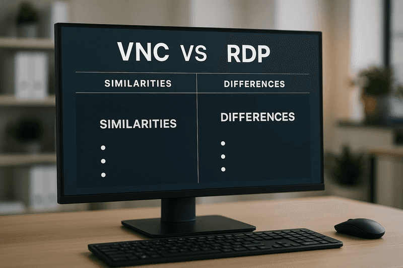 VNC vs RDP