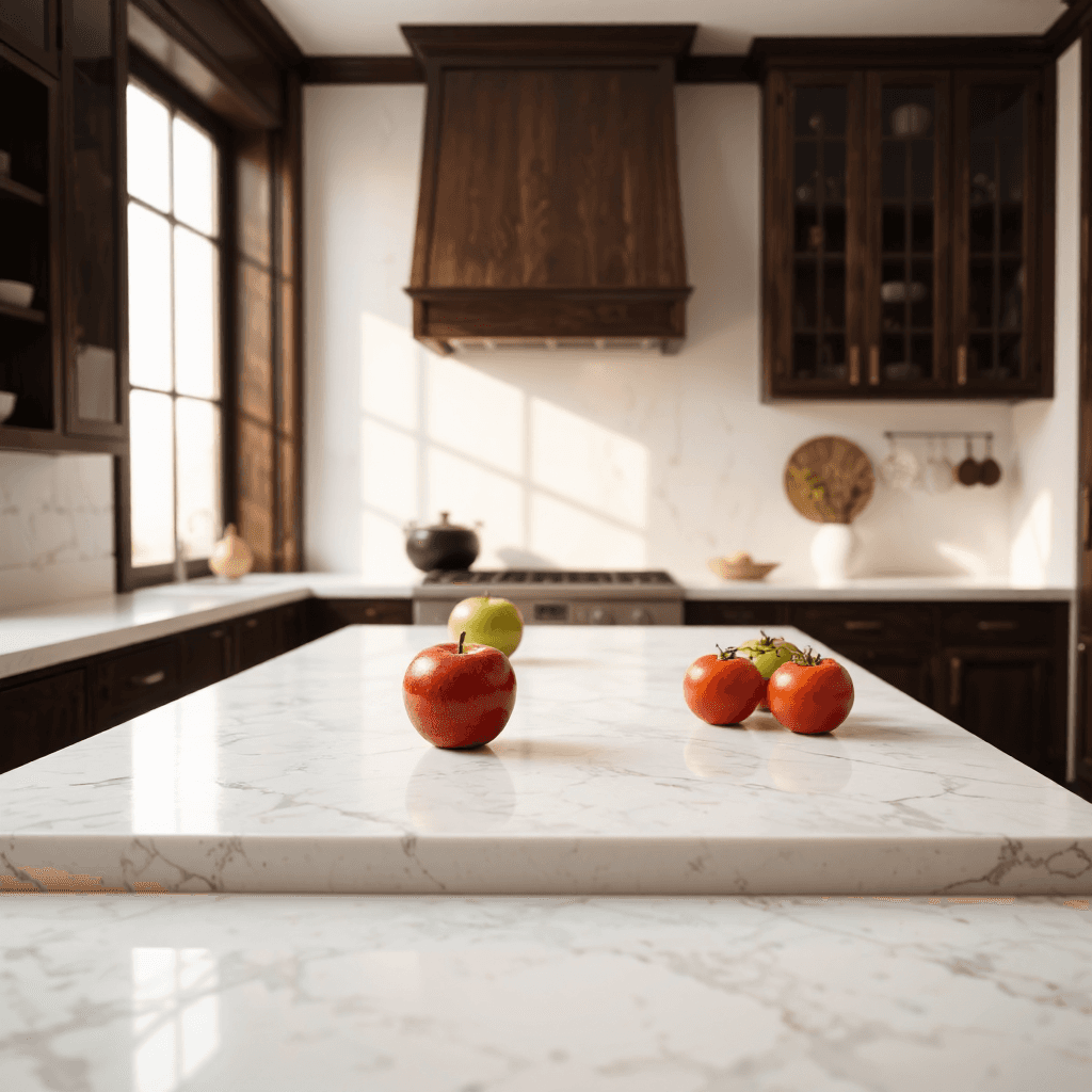 product photography of kitchen countertop