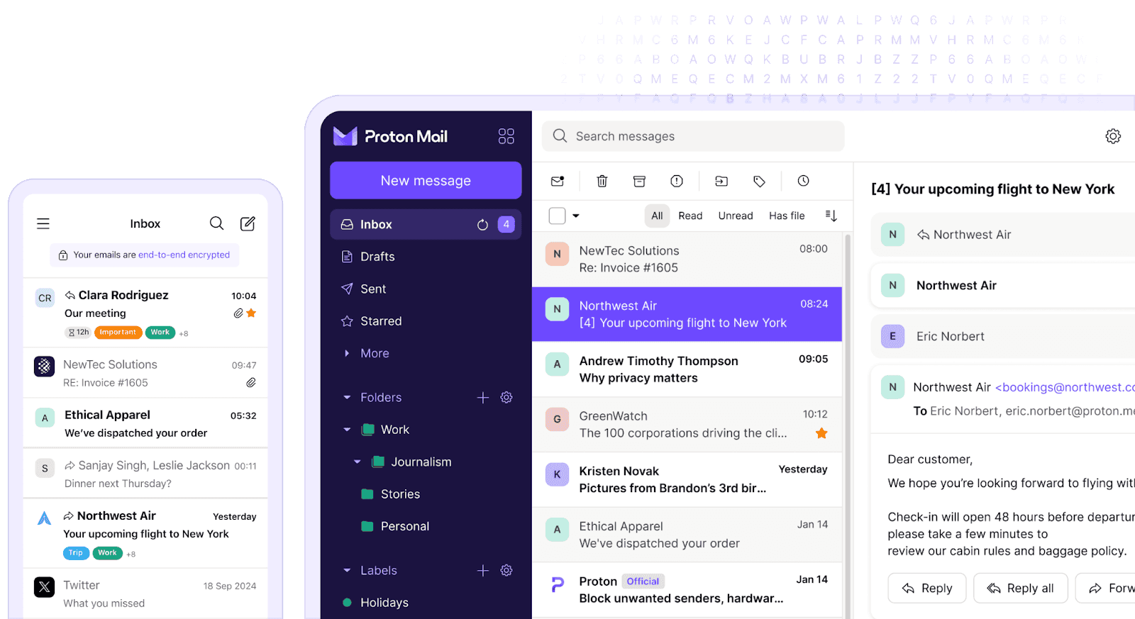 proton mail working space&nbsp;
