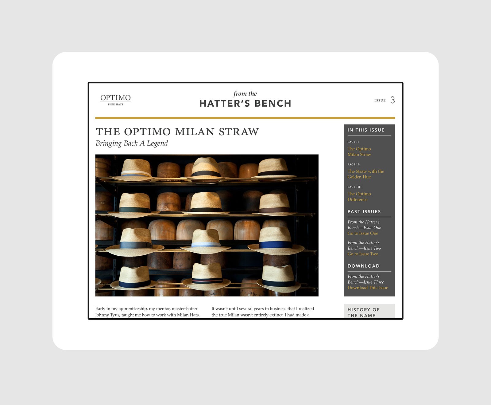 Optimo Hat Company