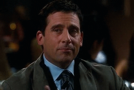 michael scott wink gif