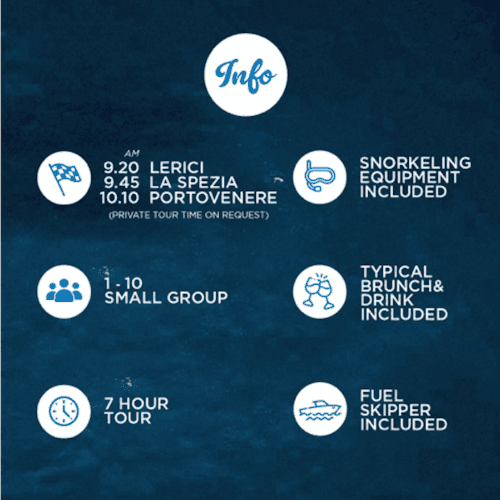 Cinque Terre a Záliv básníků: Lodní výlet s obědem & vstupenky na nápoje v La Spezia