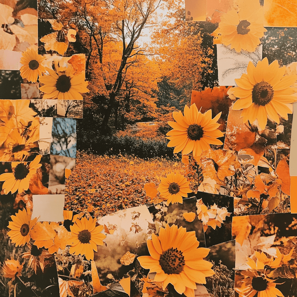 the fall collage apple watch face collection header