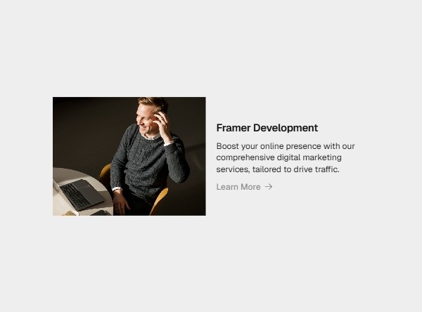 Framer Service Component