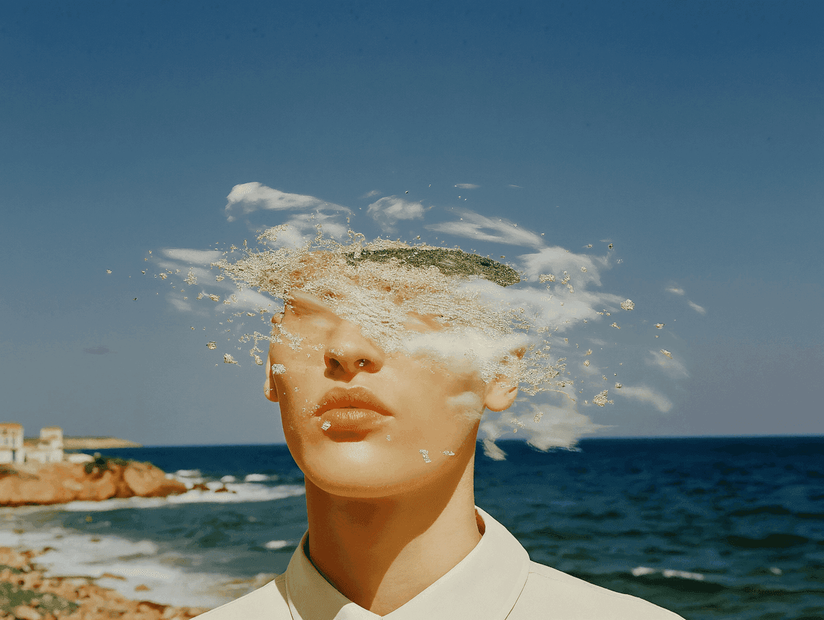 Surreal Coastal Portrait