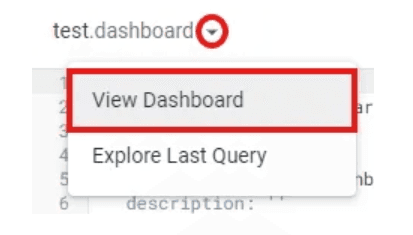 Pre-visualize the dashboard to ensure everything works as expected before pushing to production.