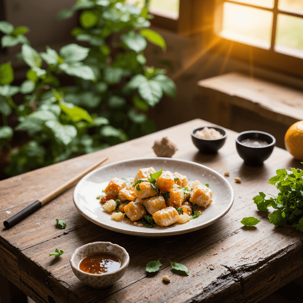 product photography of Gourmet Food Item