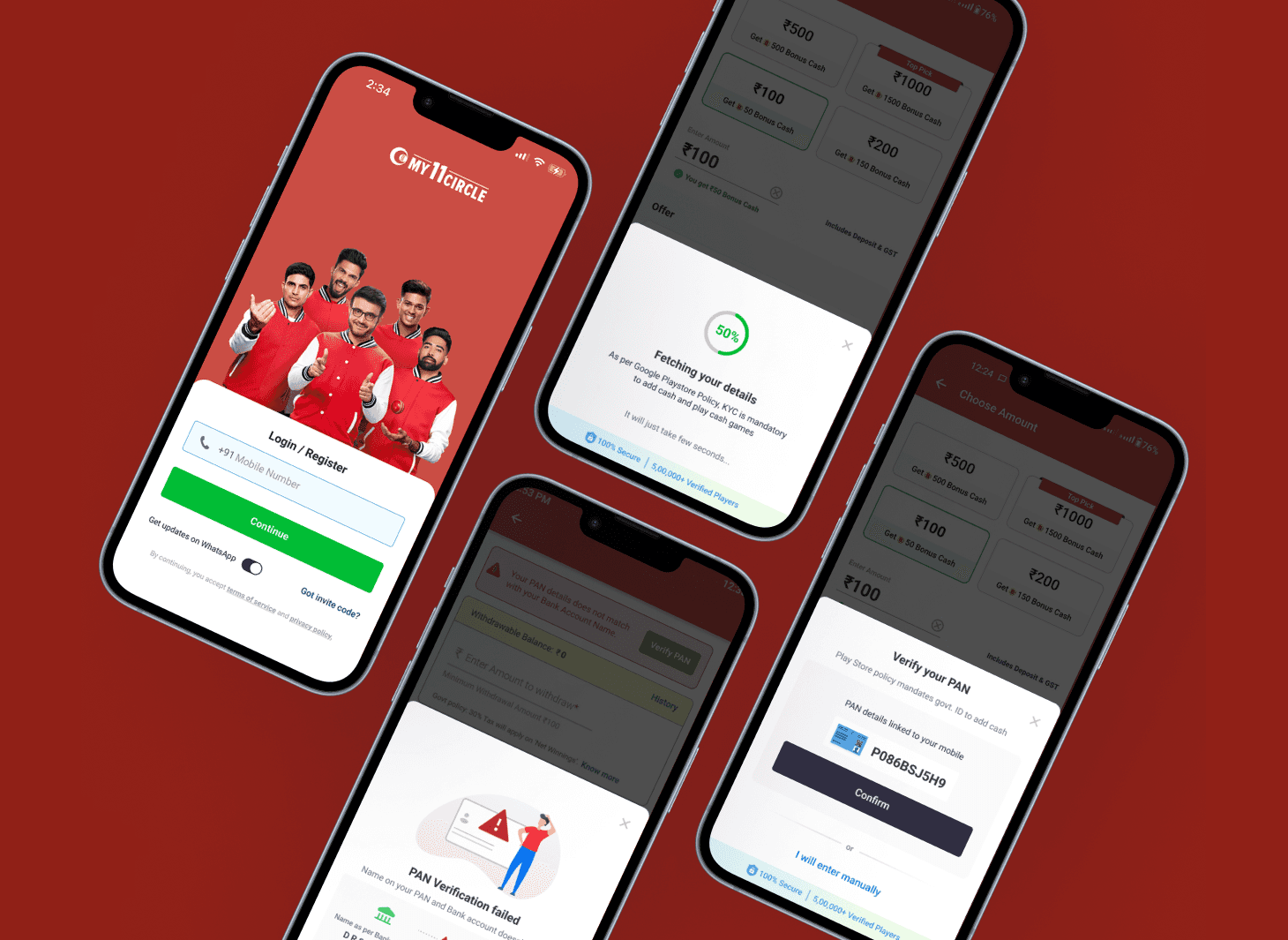 Project showcase laptop mockup