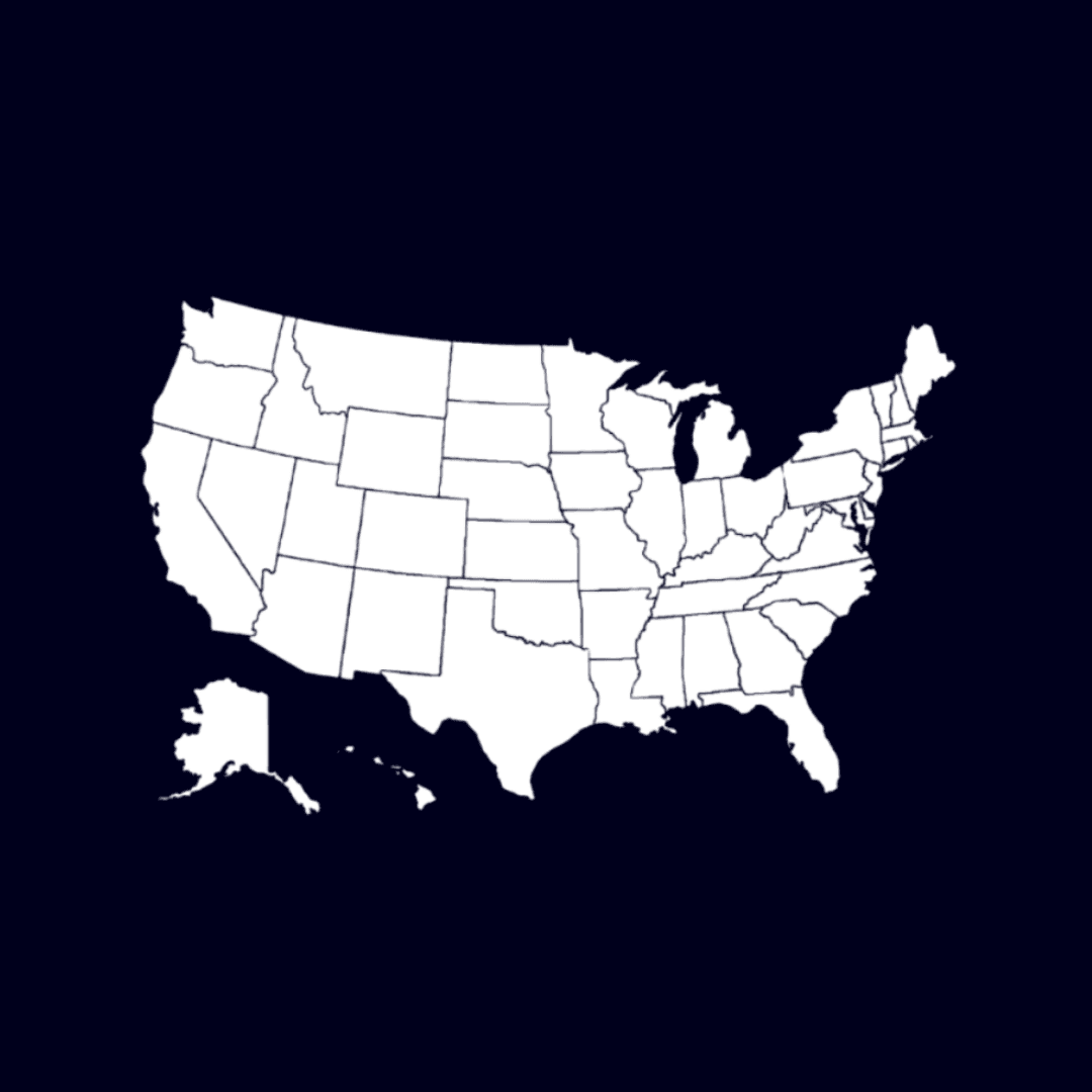 USA map icon
