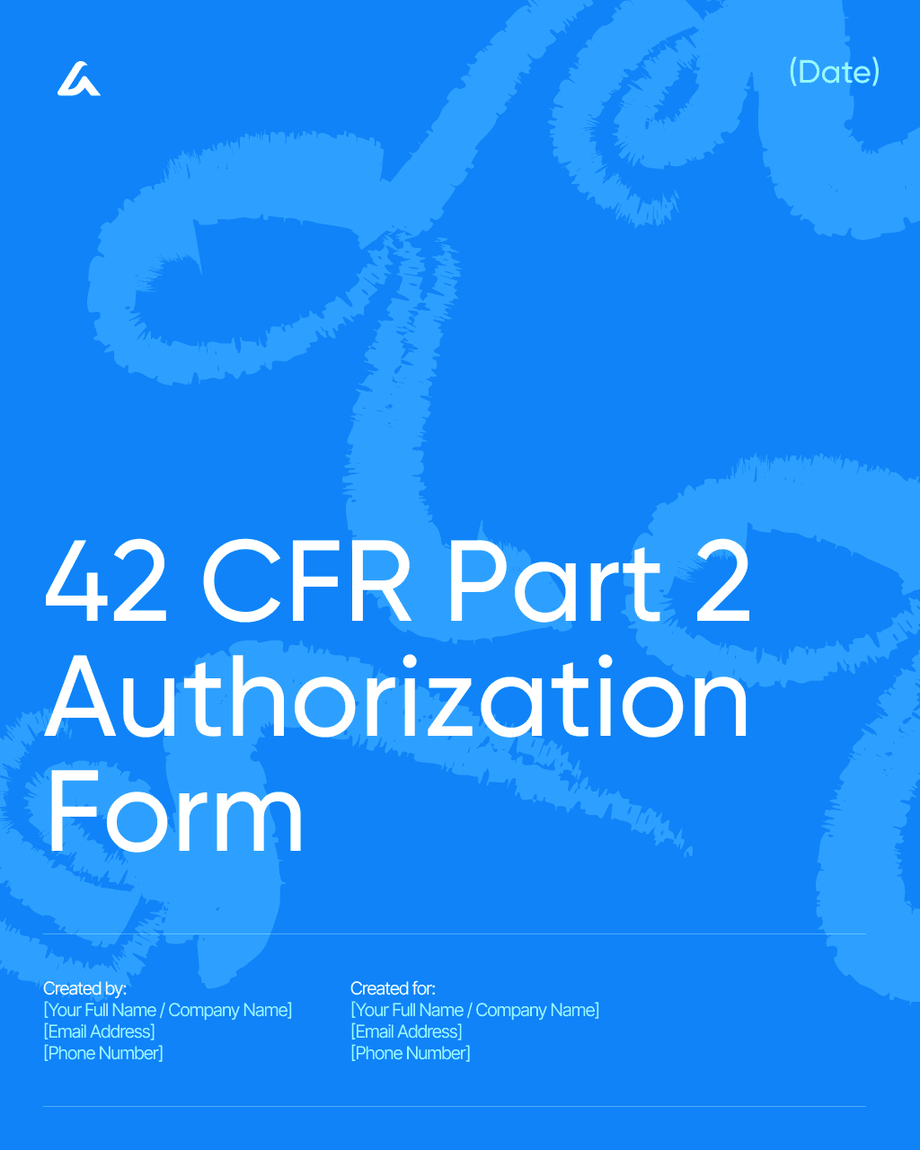 42 CFR Part 2 Authorization Form