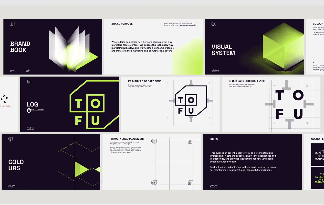 Tofu brand guidelines