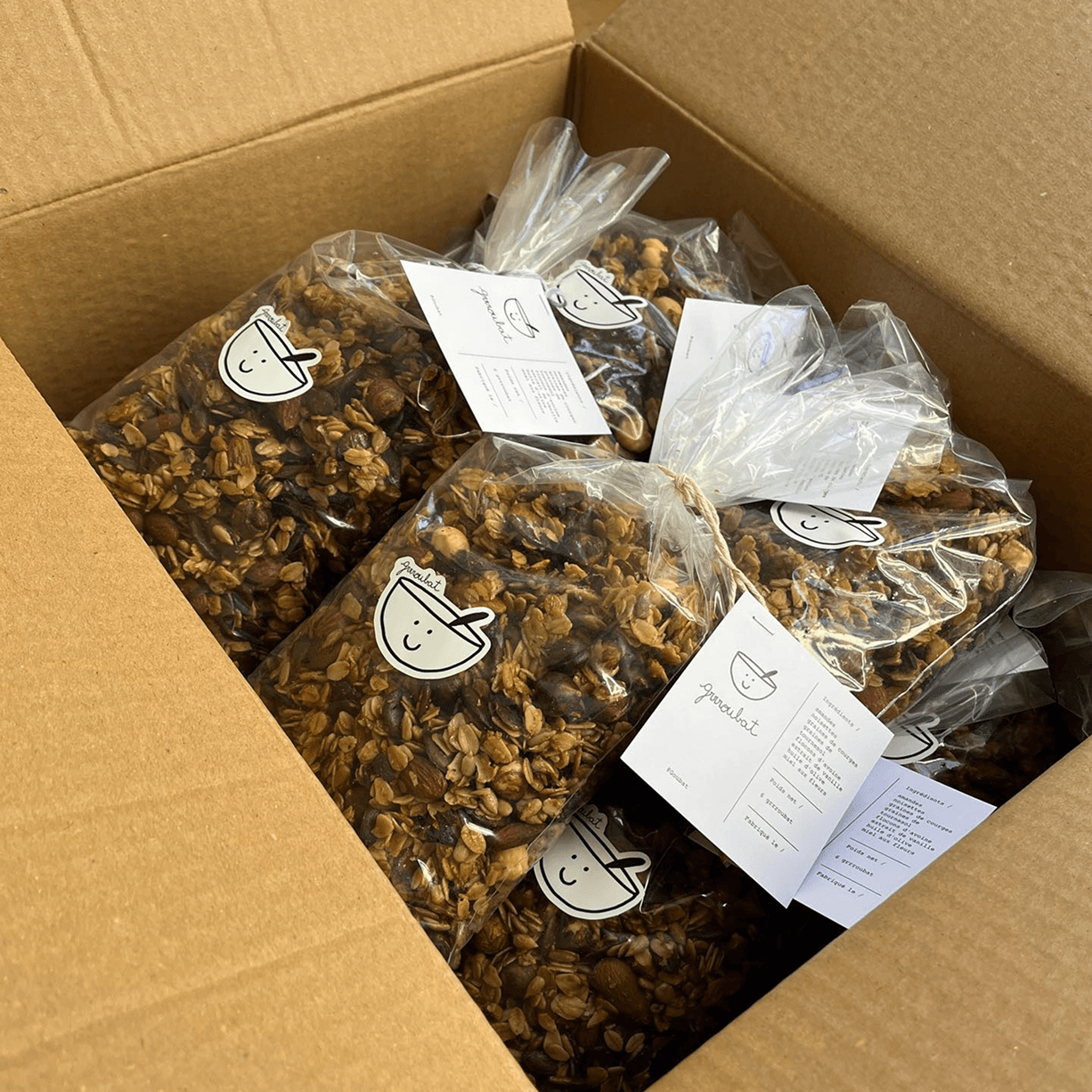 homemade granola, fait maison, ganola healthy