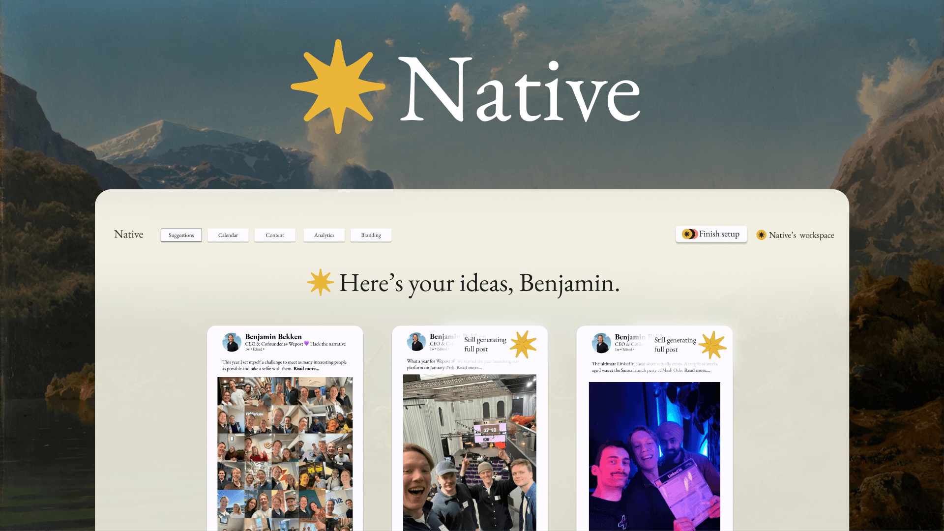About us | Native