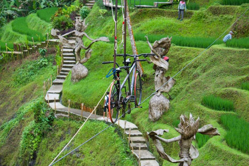 Sky Bike at Alas Harum, Ubud