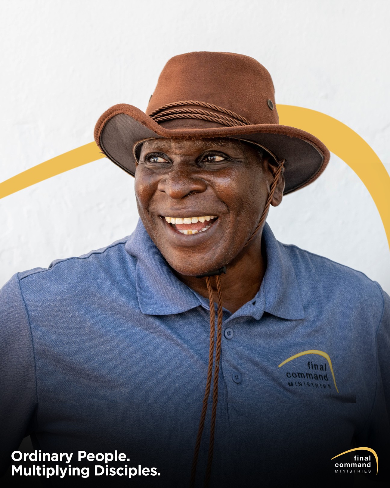 Man with Final Command Ministries Attire