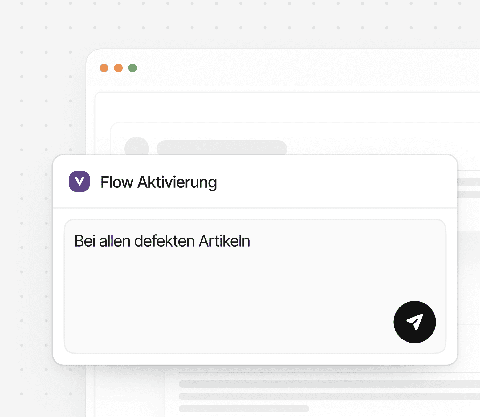 Aktivierung der KI-Prozesse im vennie Dashboard.