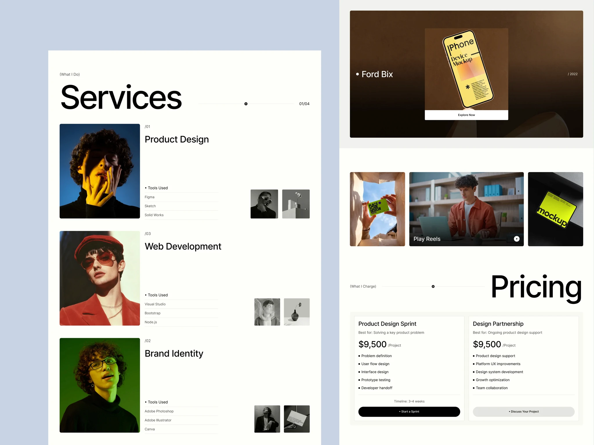 Portfolio & Agency Website Template