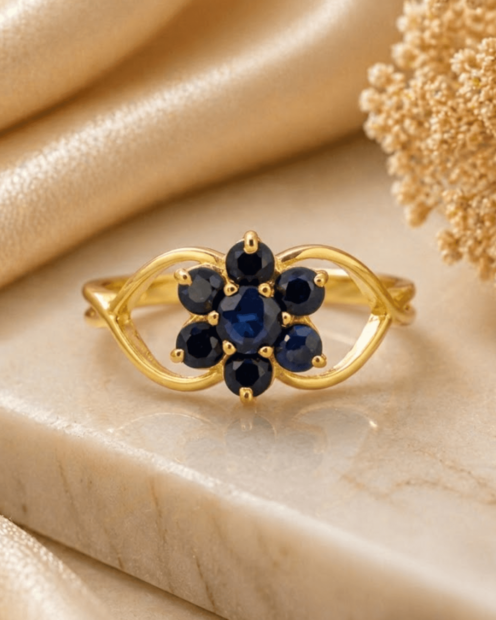 Starstruck sapphire ring