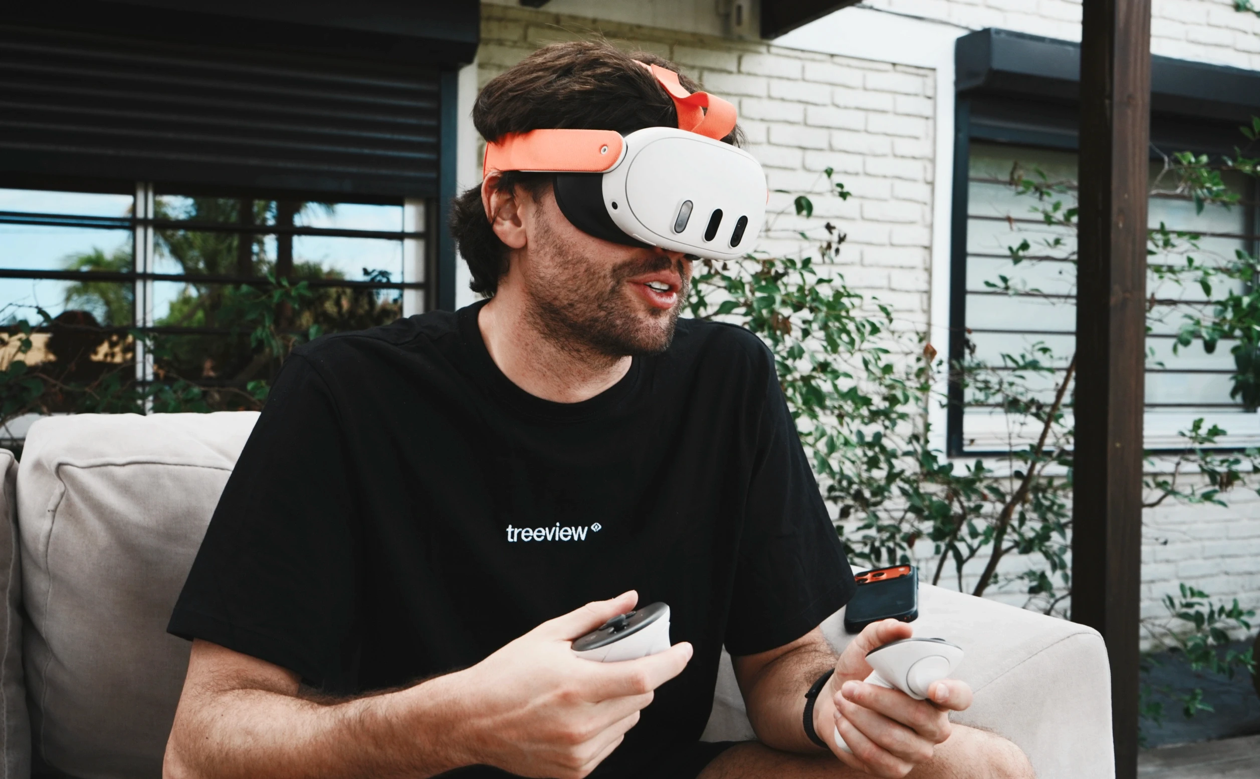 Meta Quest developer working on a VR application using Unity and Meta Horizon OS