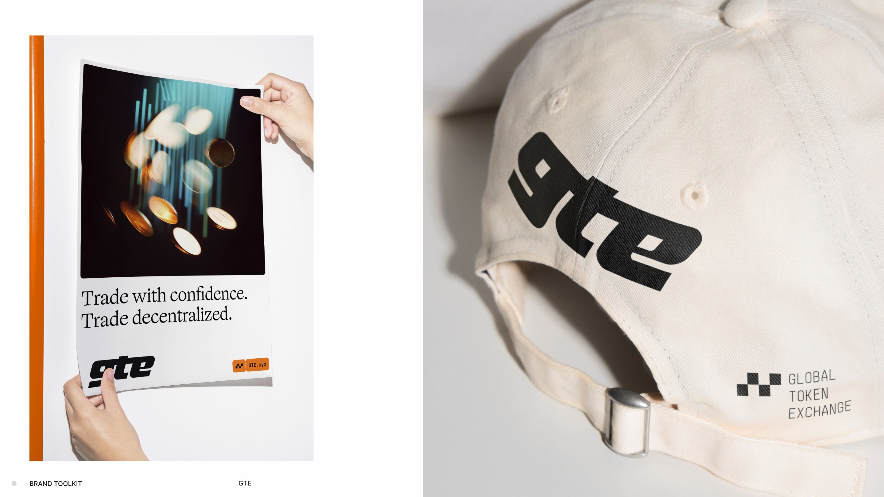 GTE web3 DeFi brand strategy and design by Charlota Blunarova