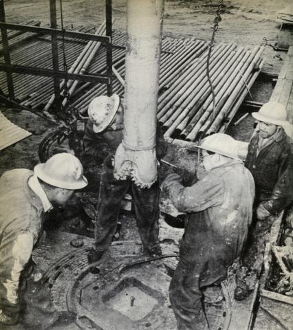 Equipos de perforación de ENAP.