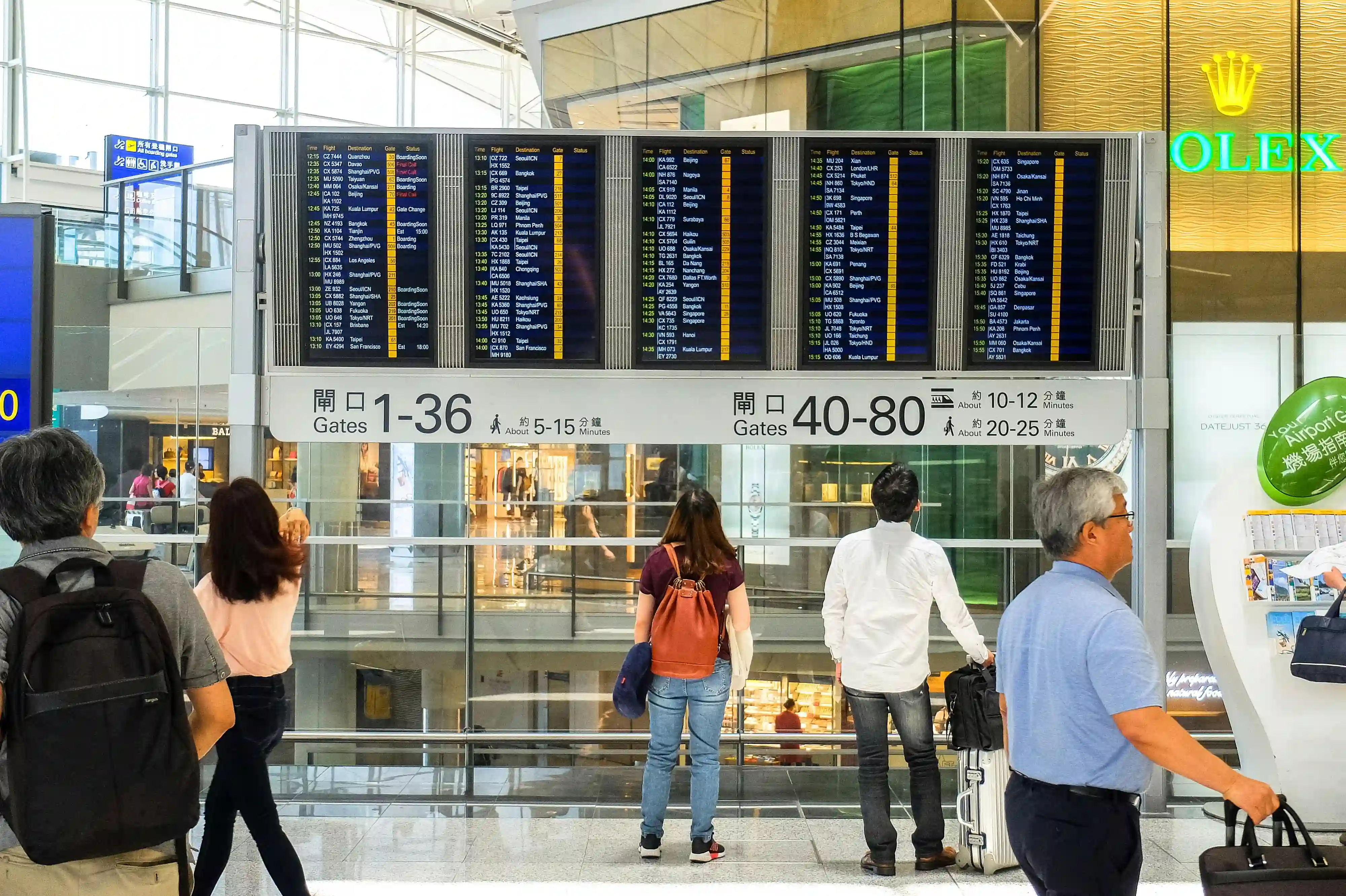 aéroport de Hong Kong