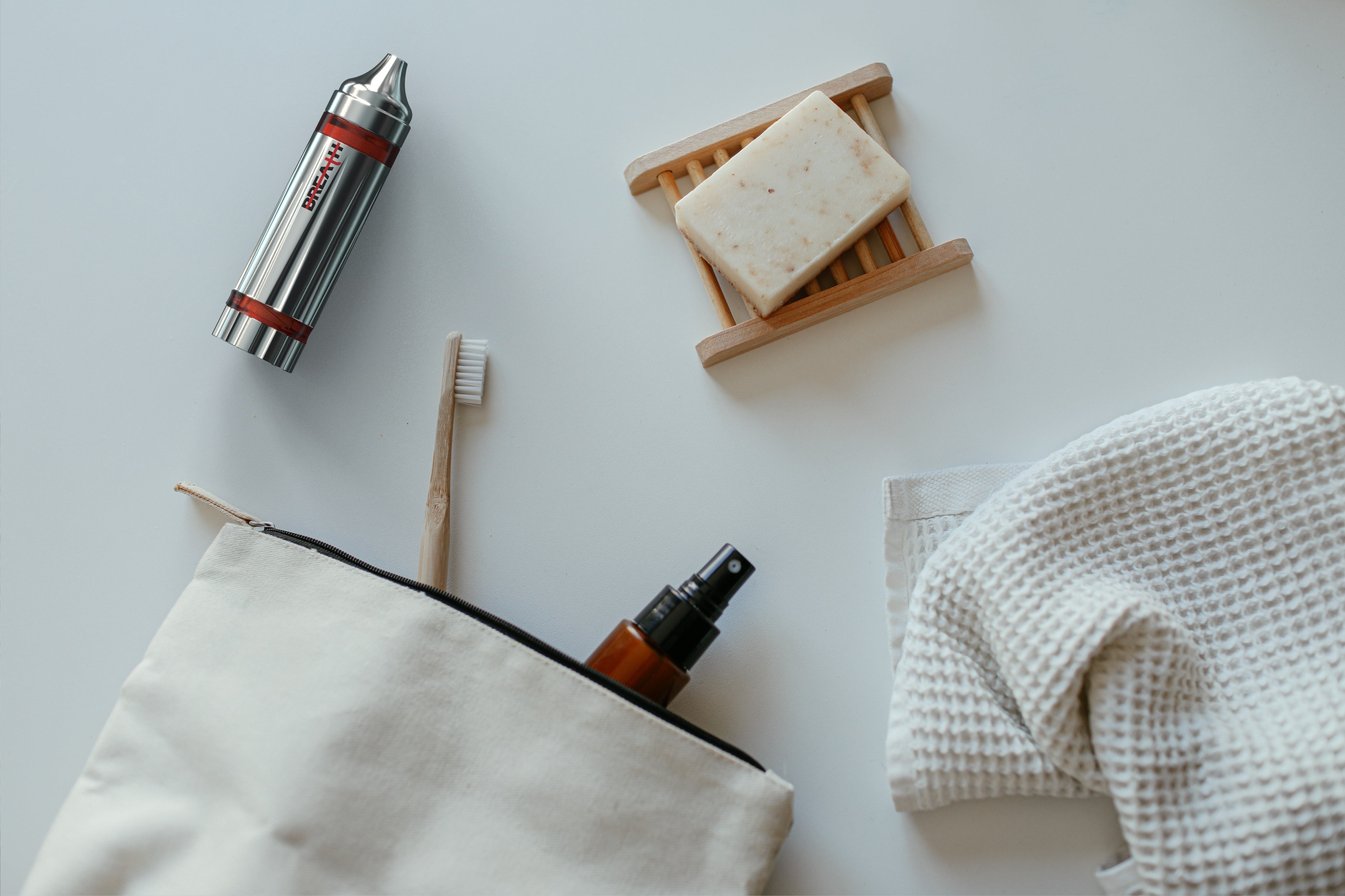 Breath inhaler product render