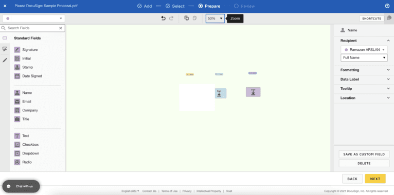 DocuSign Dashboard3