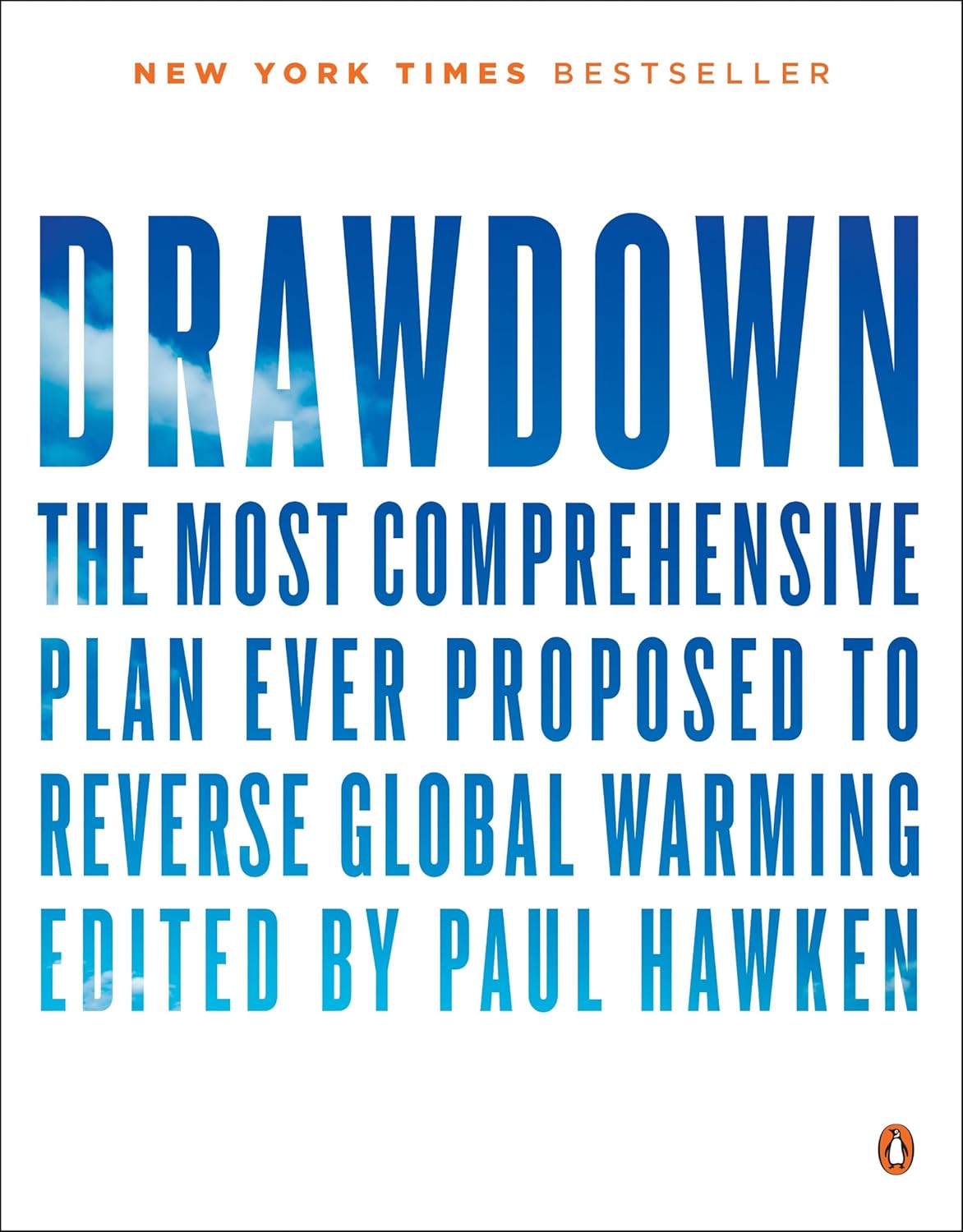 Book cover of Drawdown by Paul Hawken