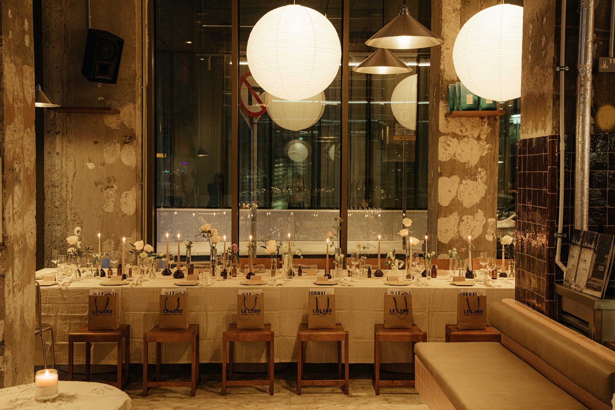 Tiling for  acoffee shop under construction