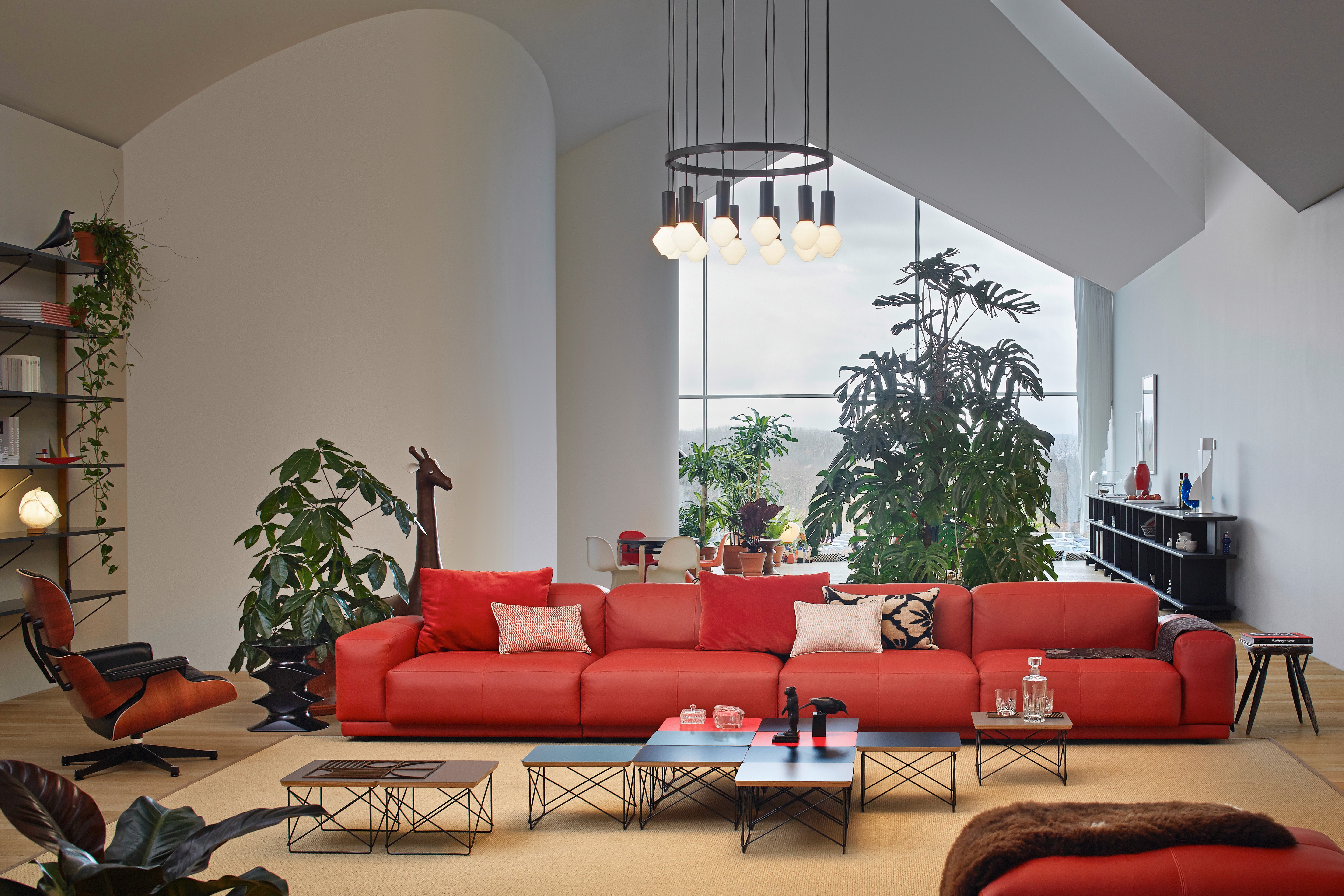 Vitra Soft Modular Sofa rood