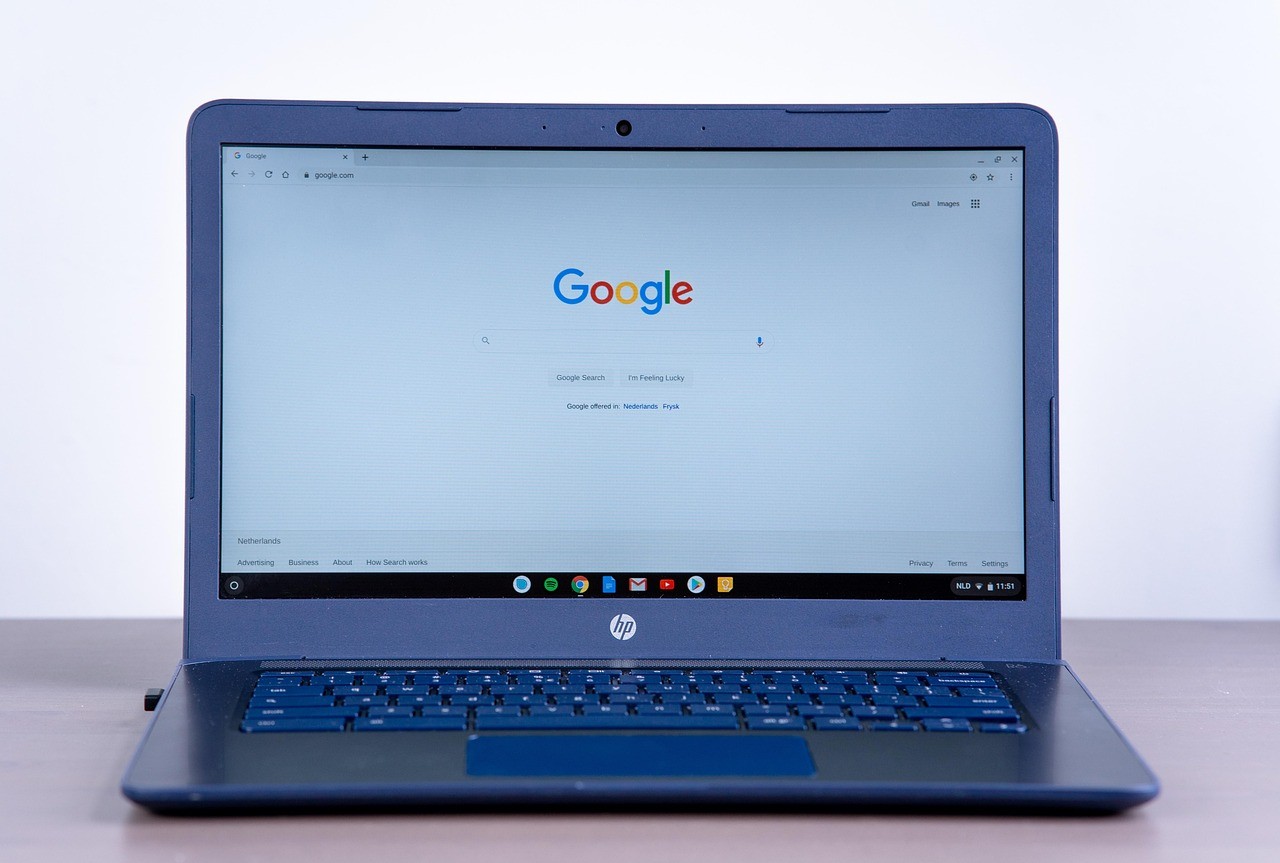 A Hp Chromebook