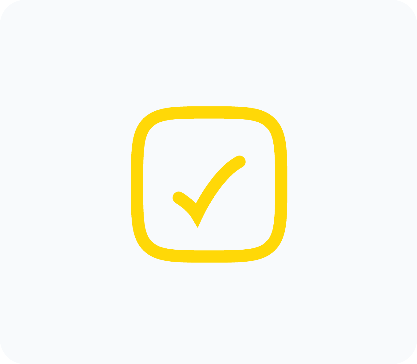 Foto van een checkmark