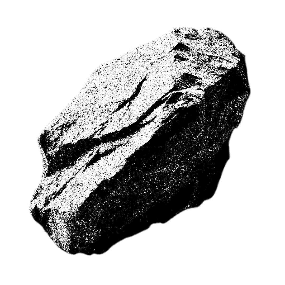 A piece of coal with a glossy black surface, showing rough edges and natural texture against a blue background.