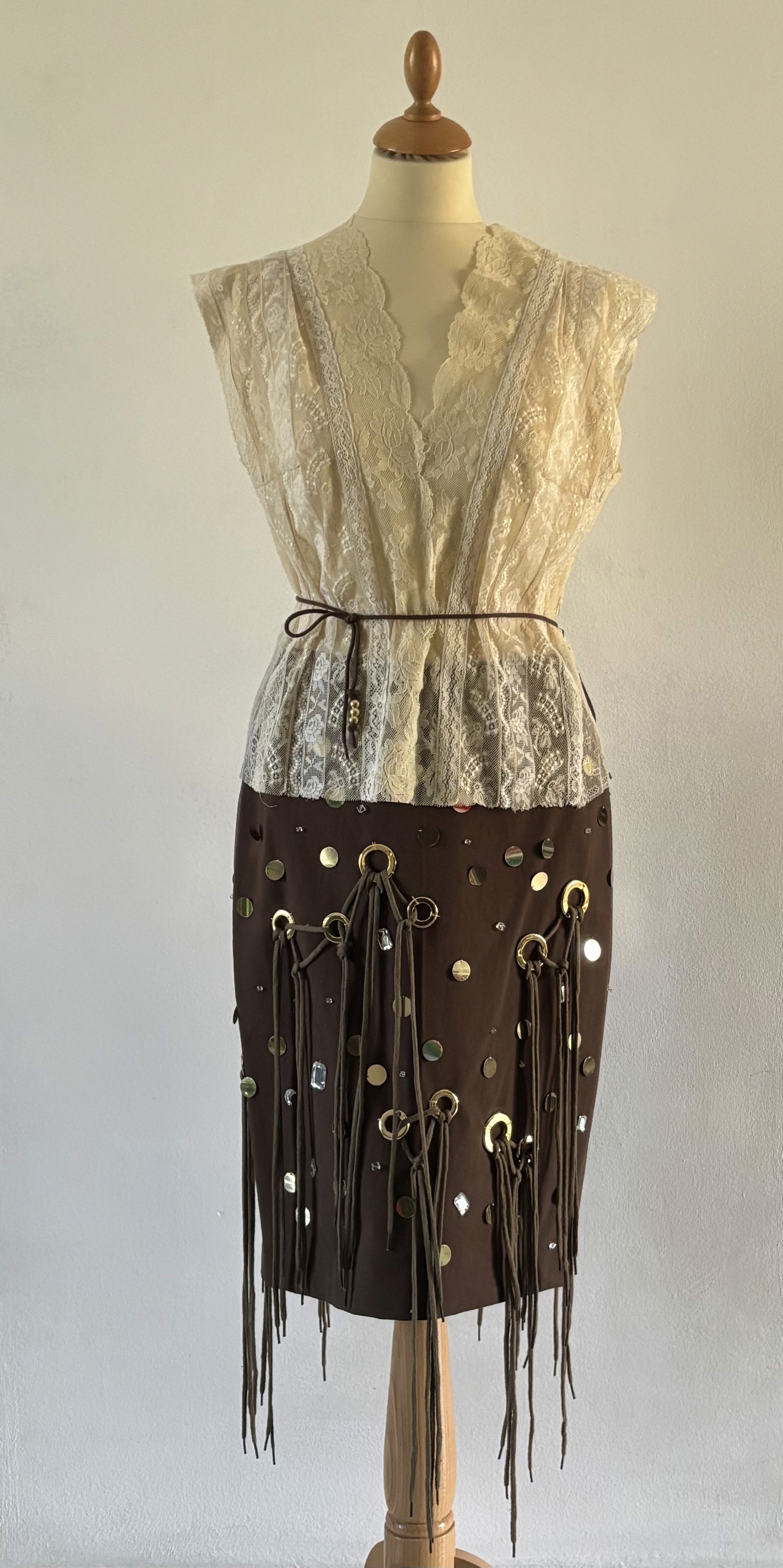 Upcycled dress 