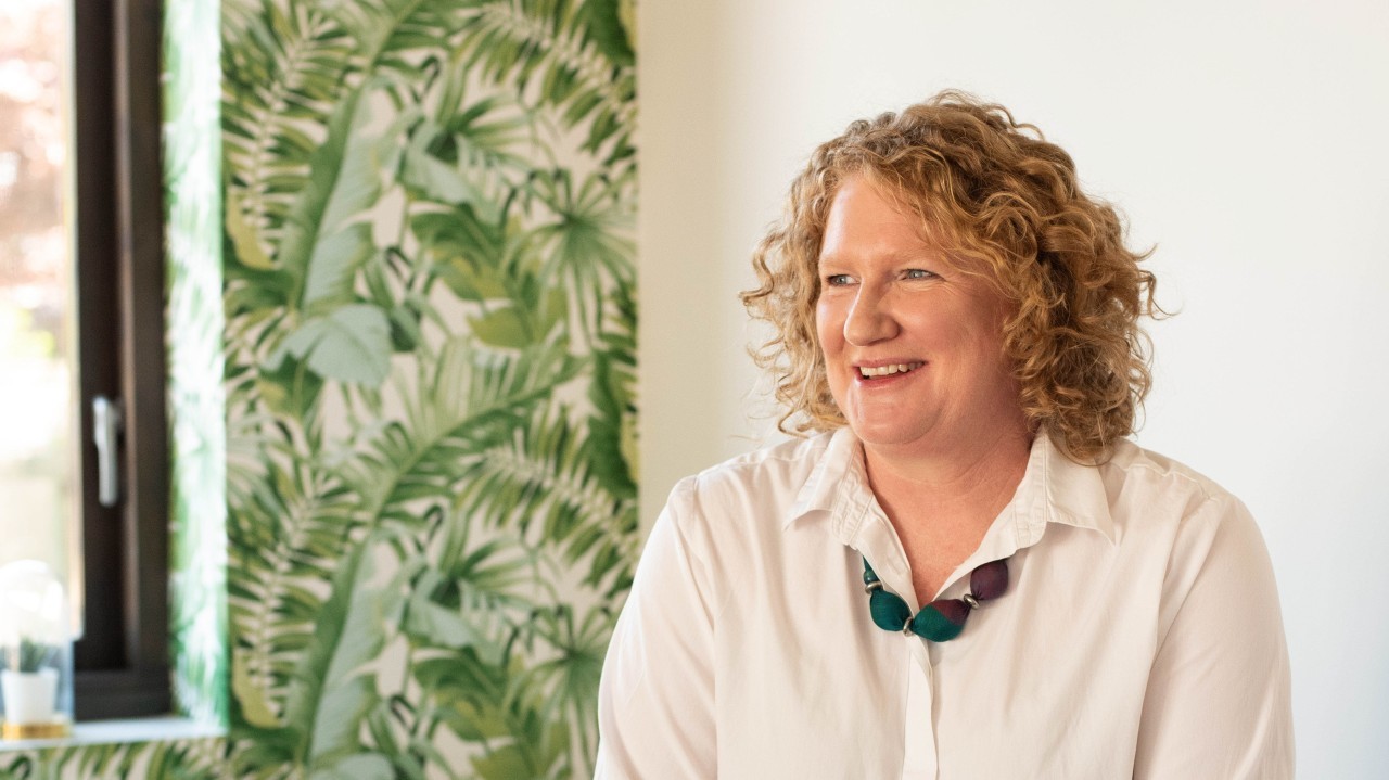 Katie Reeves founder of Festive Green