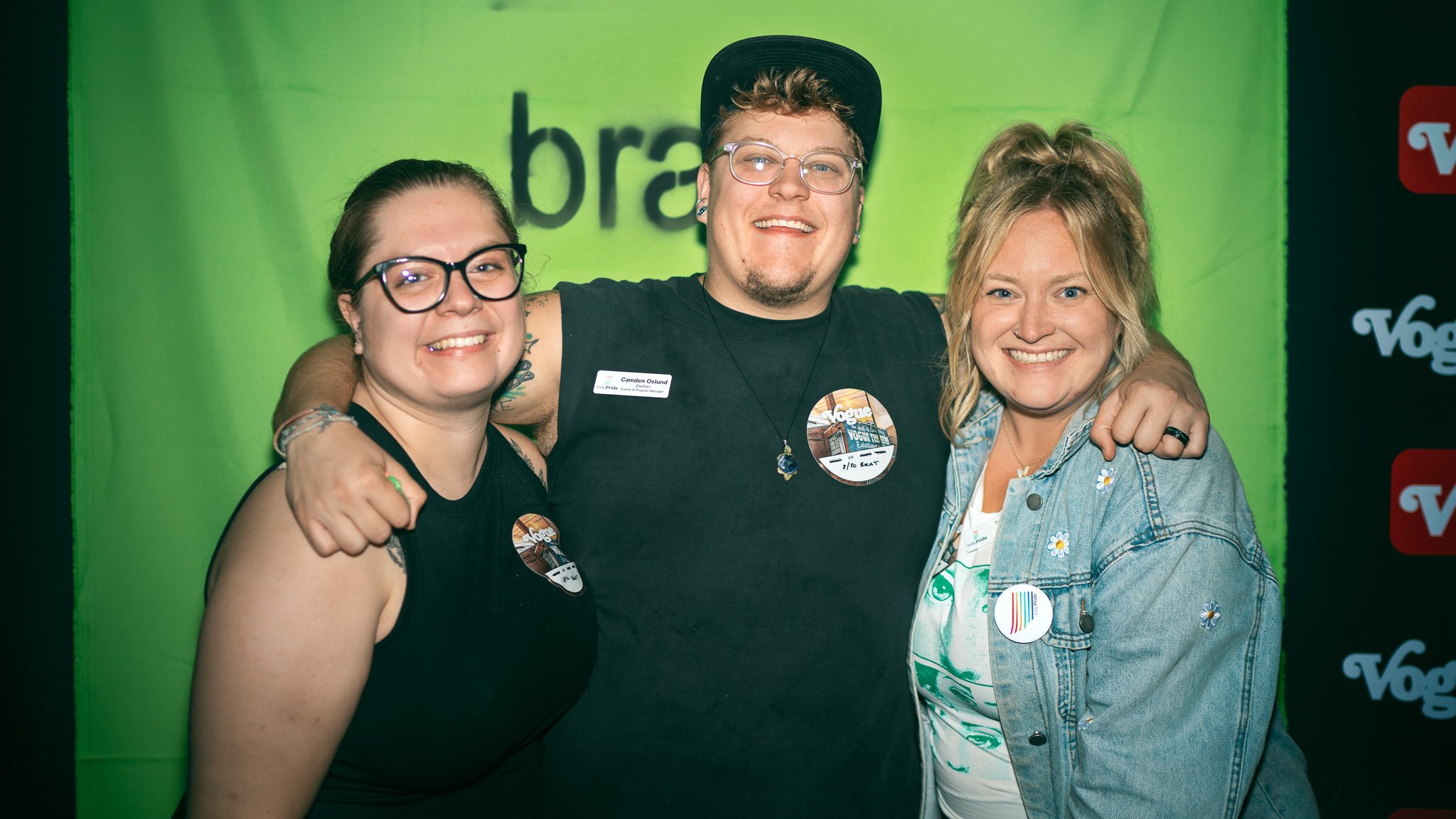 The BRAT Party at the Turntable Indy photo taken by Future Gold Media