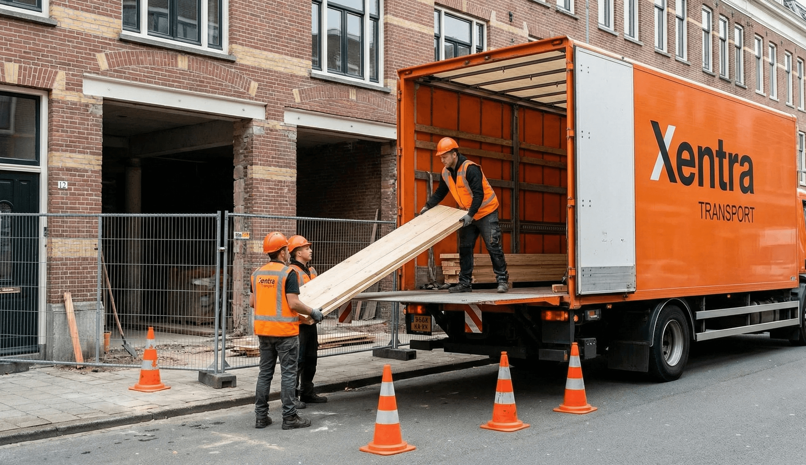 A pallet delivery from a New jersey warehouse to a retailer in Midtown , NY 