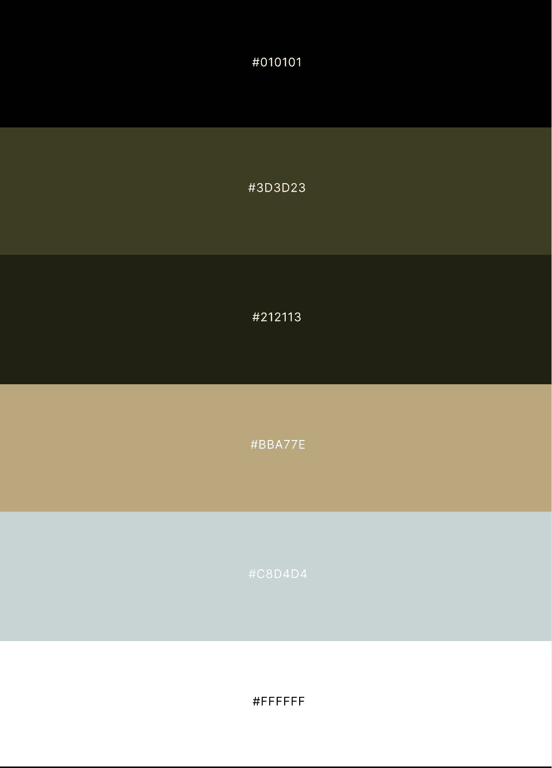 Tide House Color Scheme