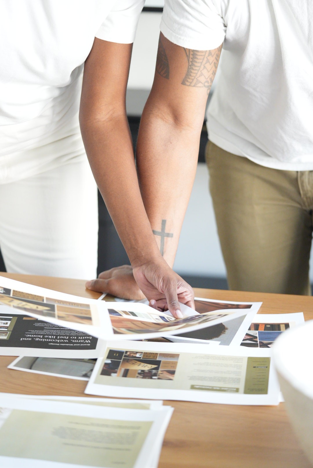 Example work of branding design