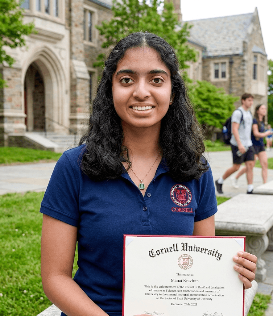 Navya G., Cornell admit